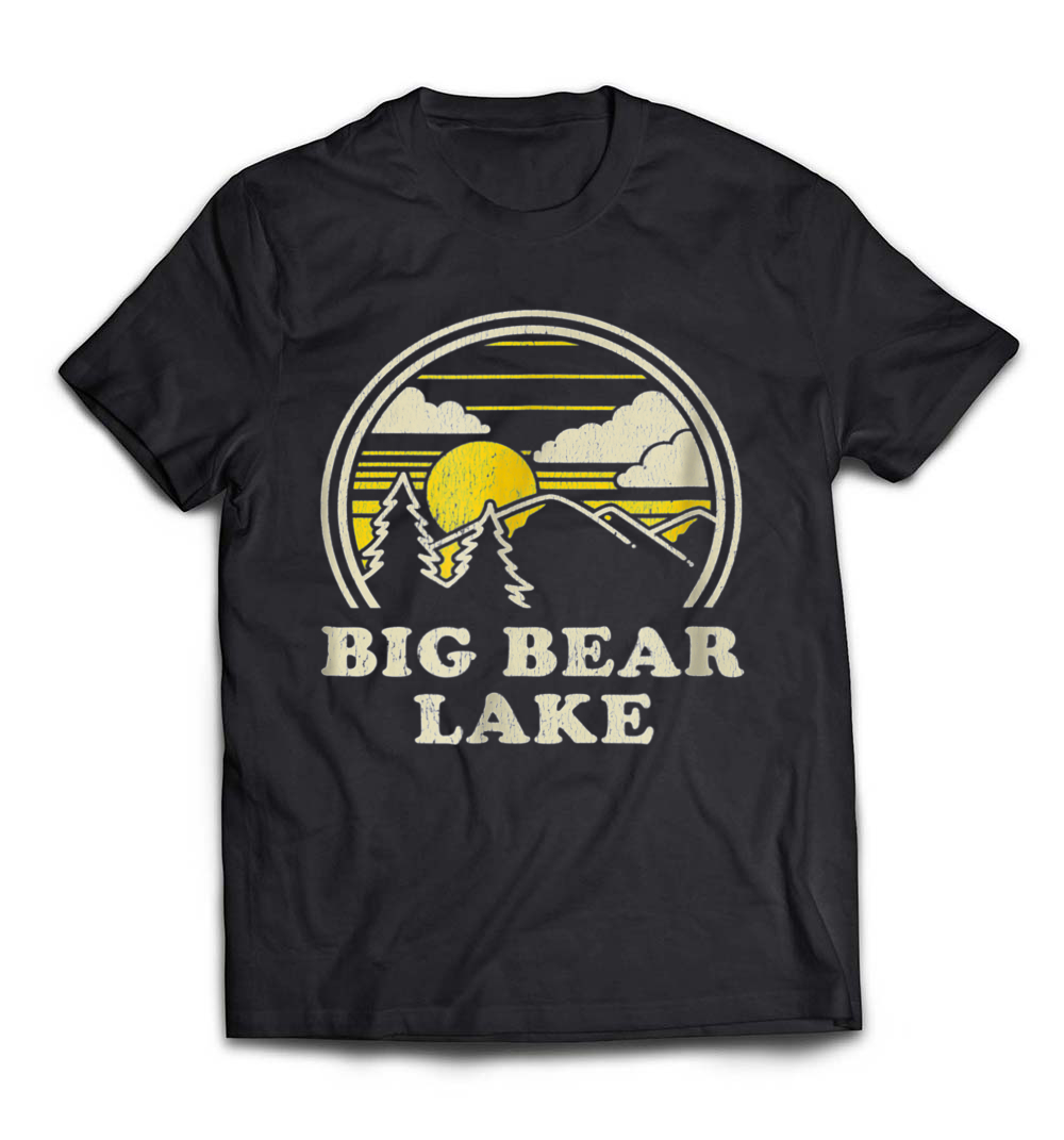 Big Bear Lake California T-Shirt: Celebrate Your Love for the Outdoors